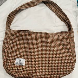 pattern shoulder bag